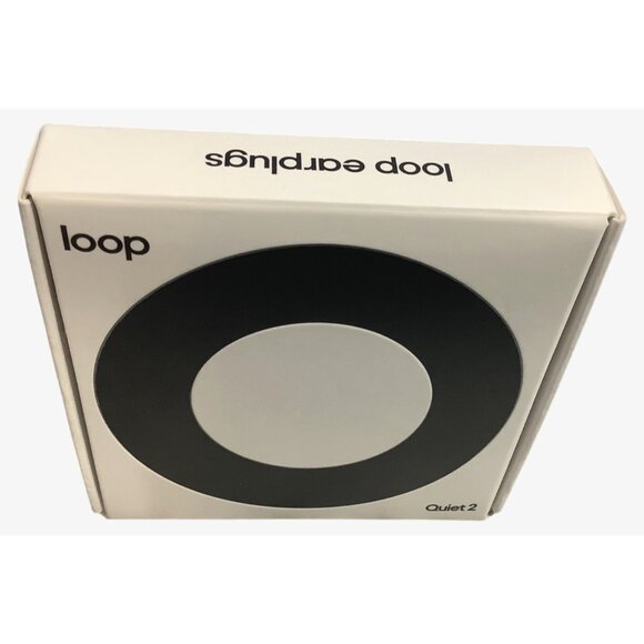 Loop Quiet 2 Ear Plugs For Noise Reduction Reusable Black Earplugs - Picture 4 of 5